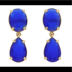 Kate Spade PLAZA ATHENEE SAPPHIRE DROP EARRINGS ♠️